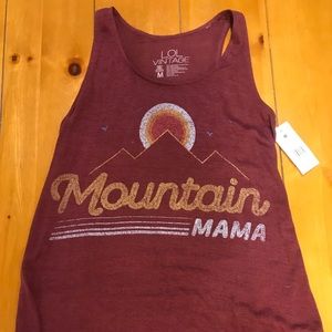 LOL Vintage Mountain Mama Tank Top